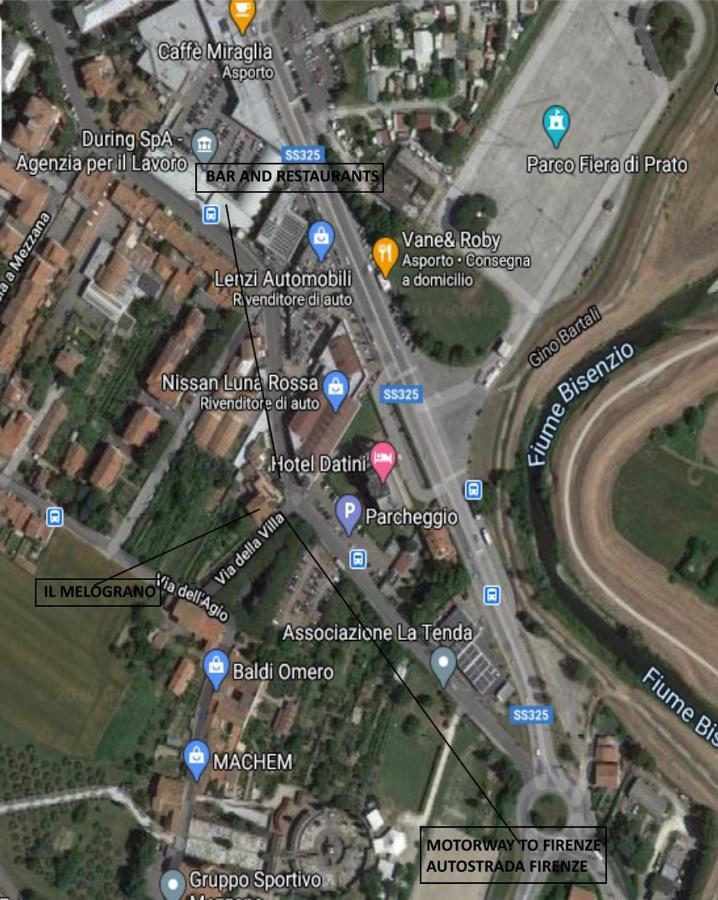Il Melograno Apartamento Prato  Exterior foto